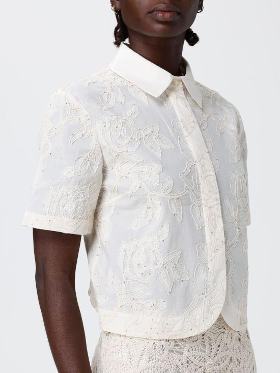 26SS 리우조 셔츠 WA6508T472A P9417 Natural - LIU JO