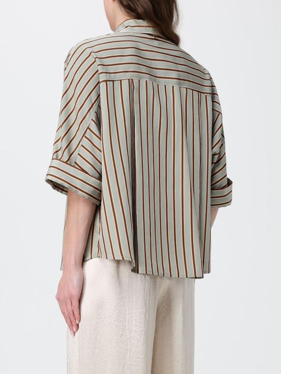 26SS 리우조 셔츠 CA6351T553A P9641 Sage - LIU JO