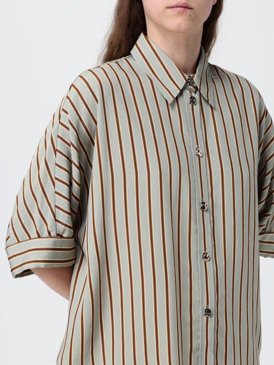 26SS 리우조 셔츠 CA6351T553A P9641 Sage - LIU JO