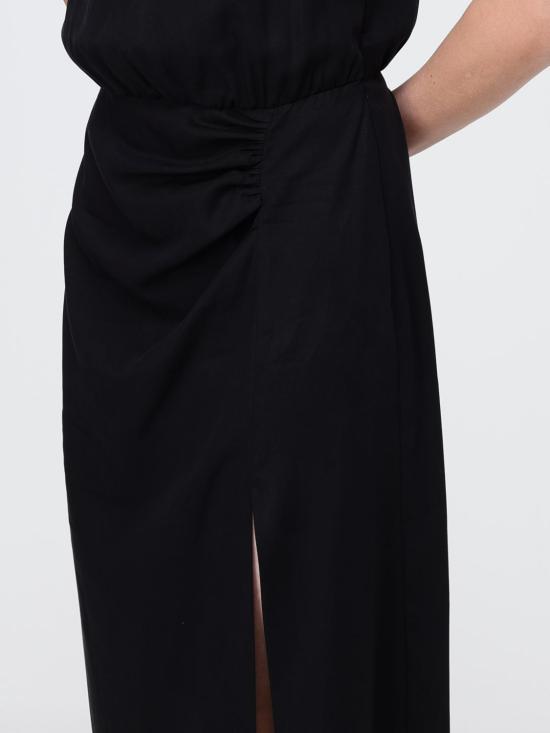 26SS 리우조 롱 원피스 WA6433T414A 22222 Black - LIU JO