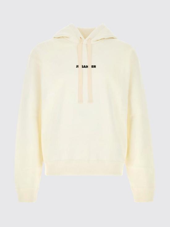 26SS 질샌더 후드 티셔츠 J22GU0149J20128 103 Natural - JIL SANDER