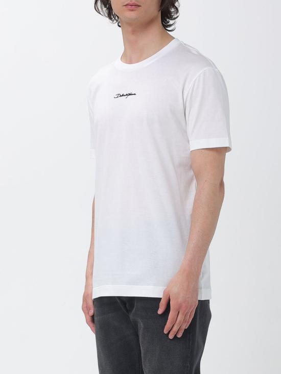 26SS 돌체앤가바나 반팔 티셔츠 G8RN8ZG7NUB W0111 White - DOLCE & GABBANA