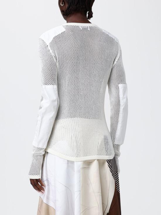 26SS 모스키노 스웨터 09040481 0003 White - MOSCHINO