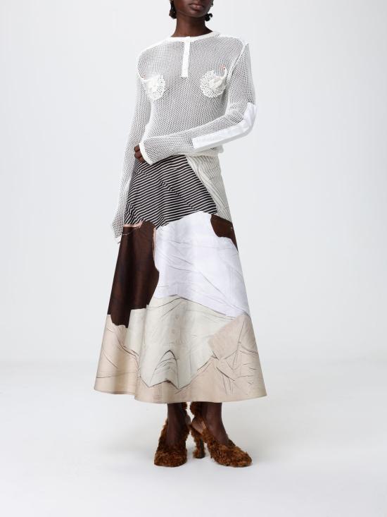 26SS 모스키노 스웨터 09040481 0003 White - MOSCHINO