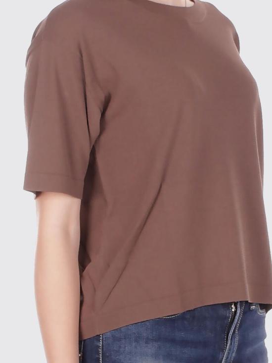 26SS 막스마라 반팔 티셔츠 2616361028600 002 Brown - MAX MARA