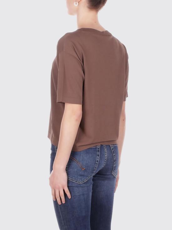 26SS 막스마라 반팔 티셔츠 2616361028600 002 Brown - MAX MARA