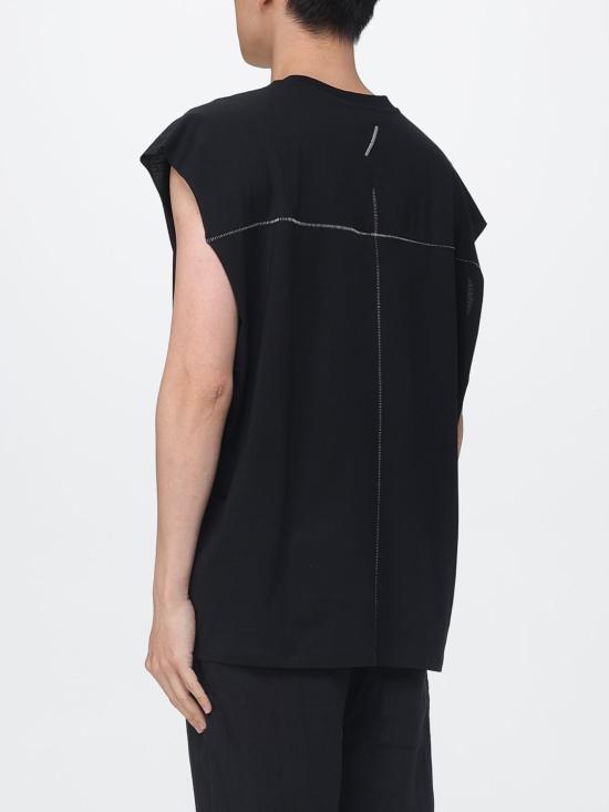 26SS 톰크롬 반팔 티셔츠 MTS92501 11 Black - THOM KROM