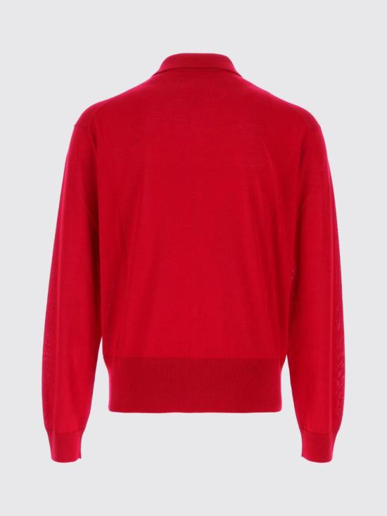 26SS 베르사체 가디건 10202811A12273 1R780 Red - VERSACE