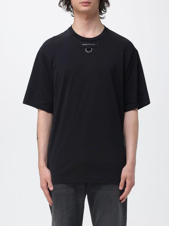 26SS 돌체앤가바나 반팔 티셔츠 G8PN9TG7PZH N0000 Black