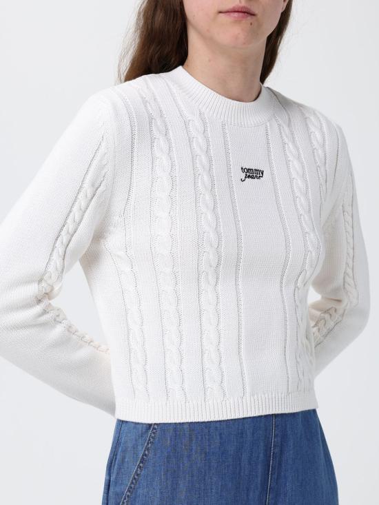 26SS 토미진 스웨터 DW0DW22301 YBH Ivory - TOMMY JEANS
