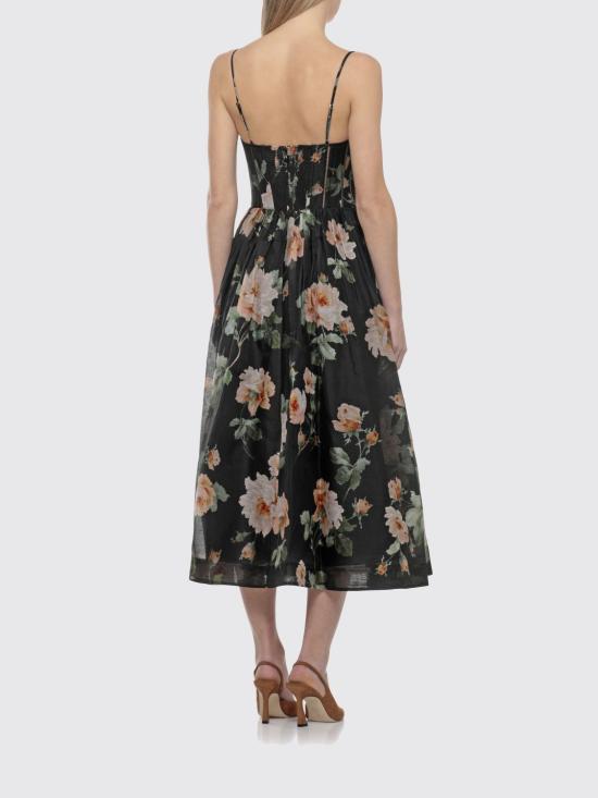 26SS 짐머만 롱 원피스 8178DS261 BKRO Black - ZIMMERMANN