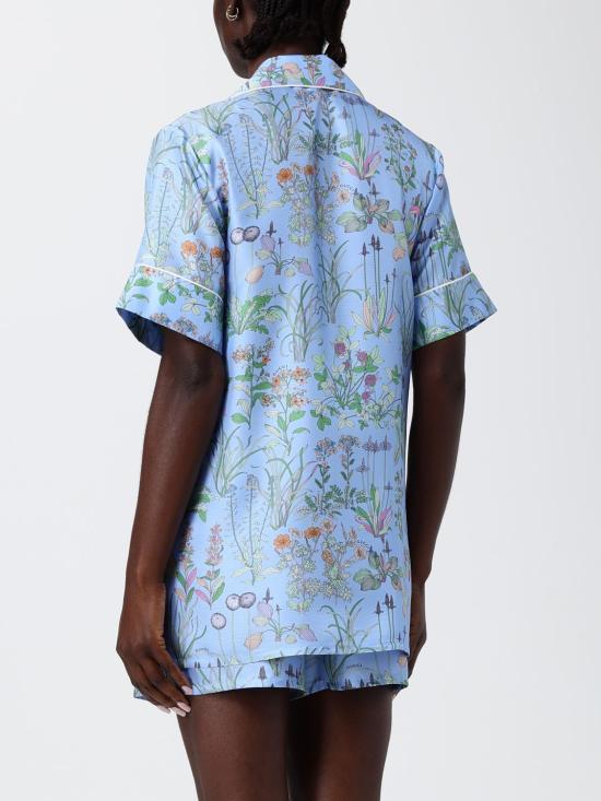 26SS 구찌 셔츠 855618ZAULE 4340 Gnawed Blue - GUCCI