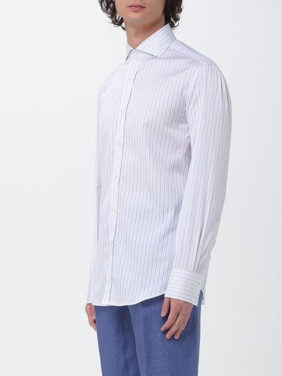 26SS 브루넬로 쿠치넬리 긴팔 셔츠 MA6930028 C011 Denim - BRUNELLO CUCINELLI