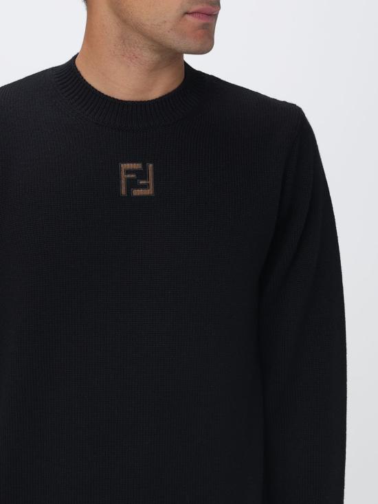 26SS 펜디 스웨터 FZX091AW09 F1UVU Black - FENDI