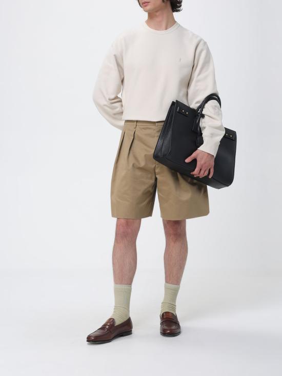 26SS 생로랑 스웨터 859817Y36SW 7425 Cream - SAINT LAURENT