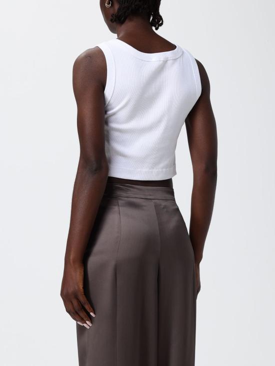 26SS 돌체앤가바나 립 탱크탑 F8W42TFU7AV W0800 White - DOLCE & GABBANA