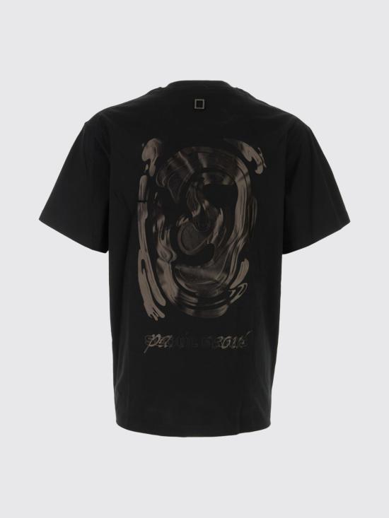 26SS 우영미 반팔 티셔츠 W243TS04 708B Black - WOOYOUNGMI
