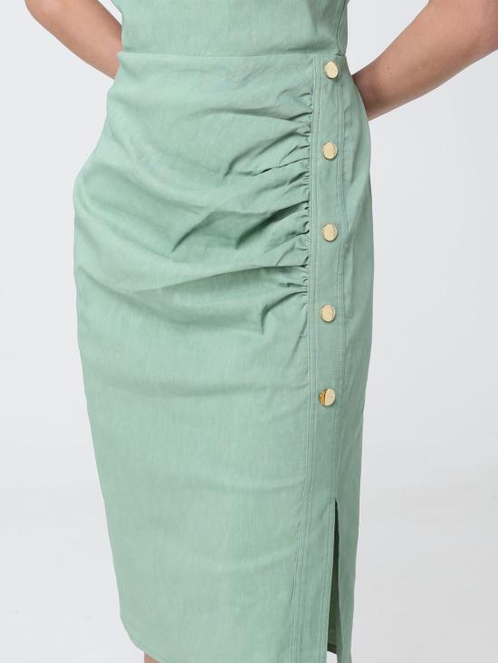 26SS 핑코 미디 원피스 106521A34I T80 Green - PINKO