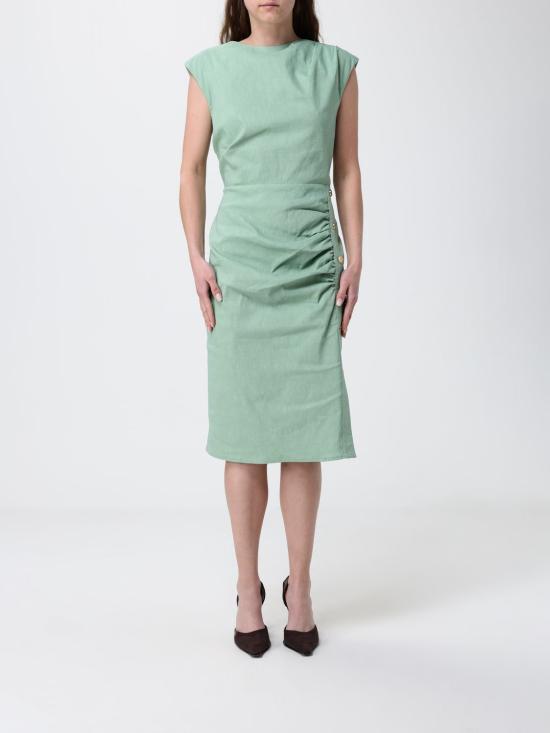 26SS 핑코 미디 원피스 106521A34I T80 Green