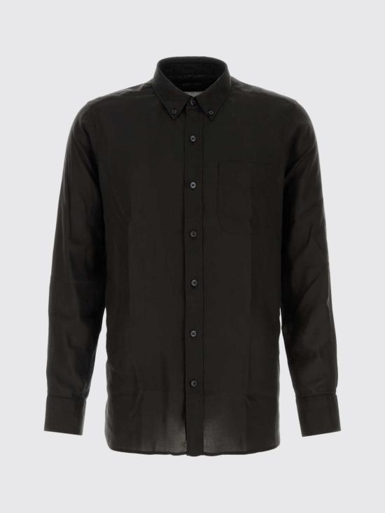 26SS 톰포드 셔츠 HSO002FMT058 NAA Black - TOMFORD