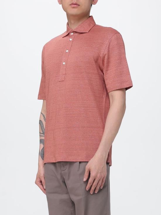 26SS 브루넬로 쿠치넬리 저지 폴로 셔츠 MR8273915 C694 Red - BRUNELLO CUCINELLI
