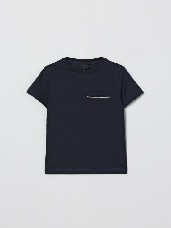 26SS [키즈] 페이 티셔츠 FY8P51Z3708 625 Blue