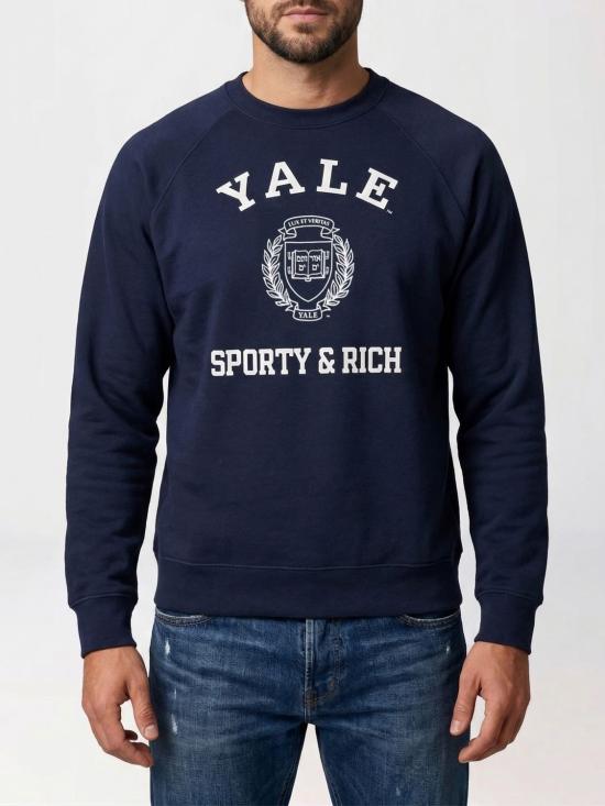 26SS 스포티앤리치 긴팔 티셔츠 ST082611680BL106 DARK Navy