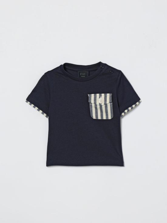 26SS [키즈] 페이 티셔츠 FY8521Z3708 625 Blue
