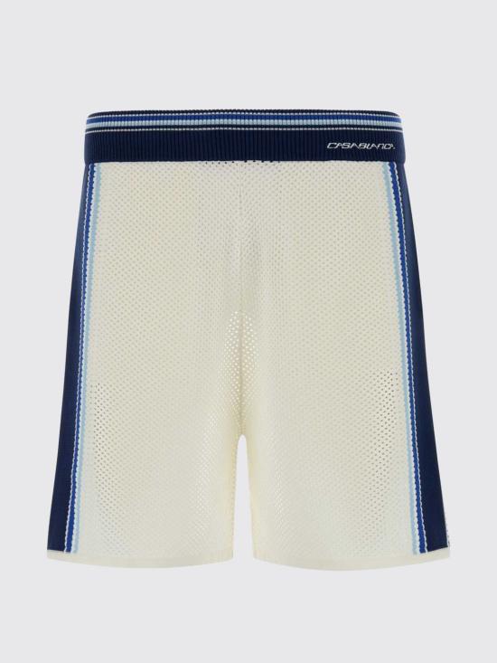 26SS 카사블랑카 숏팬츠 MSS26KW1306 01 White - CASABLANCA