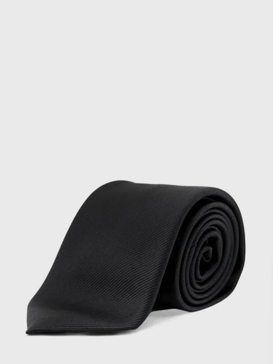 26SS 조르지오 아르마니 넥타이 3600543R901 00020 Black - GIORGIO ARMANI