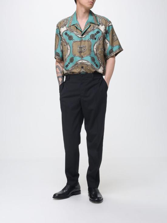 26SS 돌체앤가바나 스트레이트 팬츠 GW13ETFUBFT N0000 Black - DOLCE & GABBANA