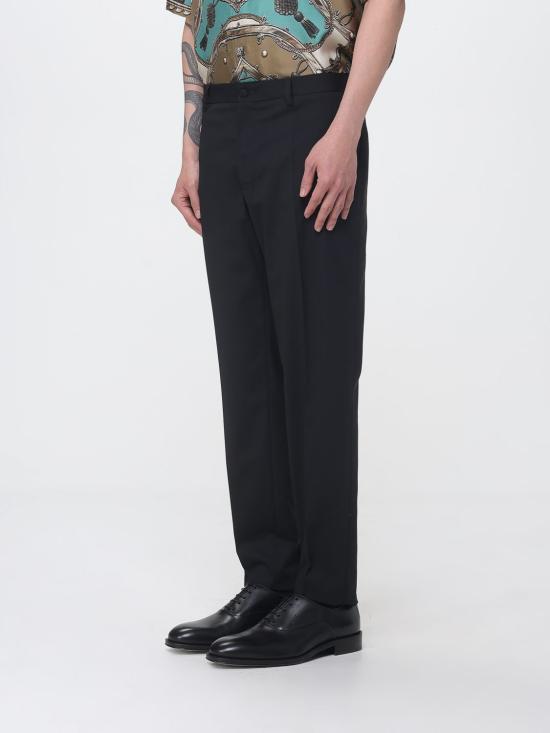 26SS 돌체앤가바나 스트레이트 팬츠 GW13ETFUBFT N0000 Black - DOLCE & GABBANA