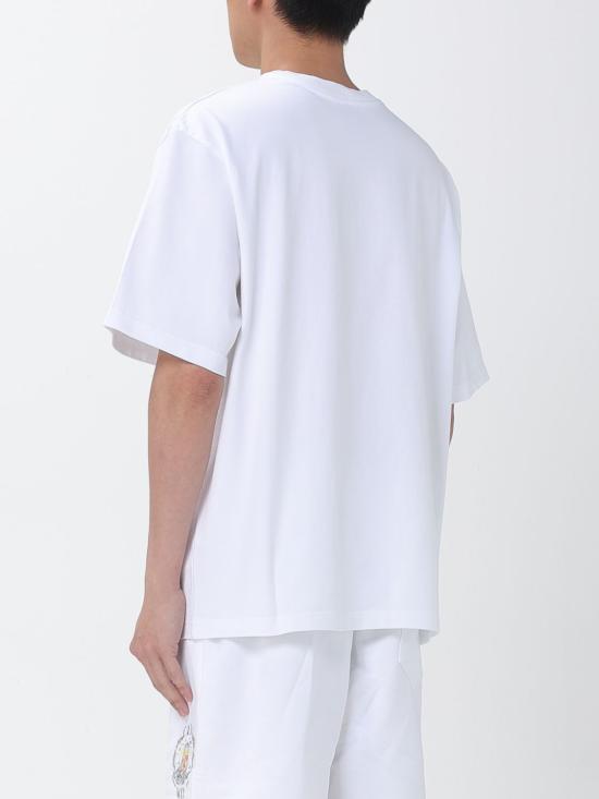 26SS 카사블랑카 반팔 티셔츠 MSS26JTS04 13 White - CASABLANCA