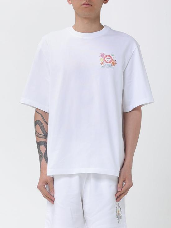 26SS 카사블랑카 반팔 티셔츠 MSS26JTS04 13 White