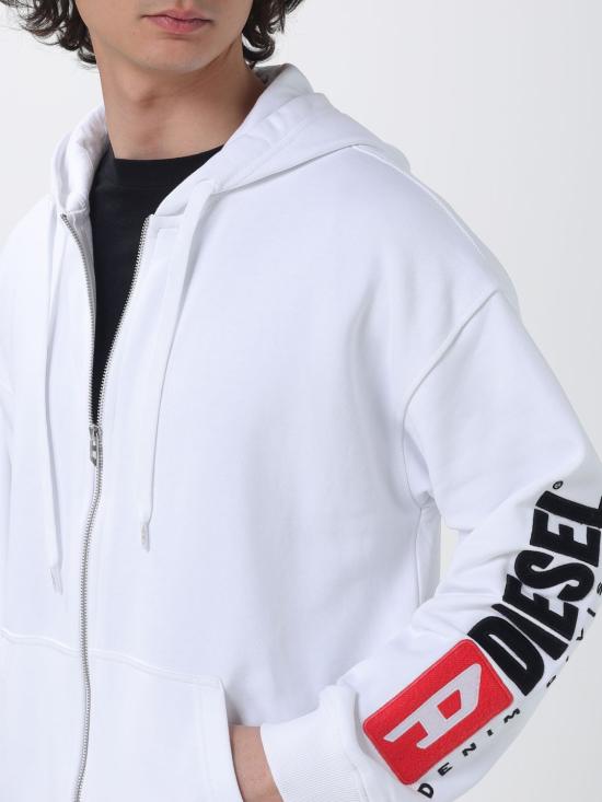 26SS 디젤 s-boxt-zip-hood-div 후드집업 A200220GEAD 100 White - DIESEL