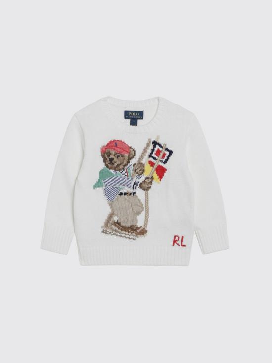 26SS [키즈] 폴로 랄프로렌 풀오버 322A12203 001 White