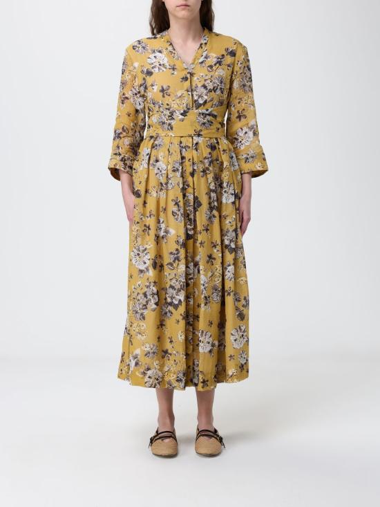26SS 에스막스마라 롱 원피스 2619221093600 010 Yellow