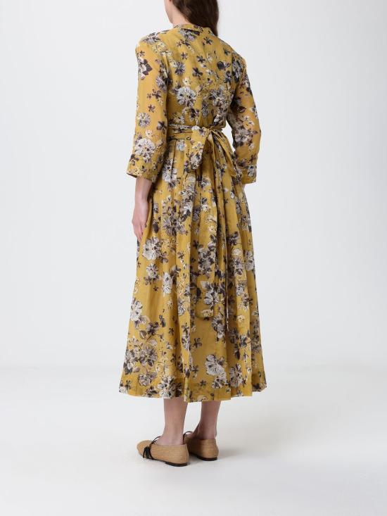 26SS 에스막스마라 롱 원피스 2619221093600 010 Yellow - 'S MAX MARA
