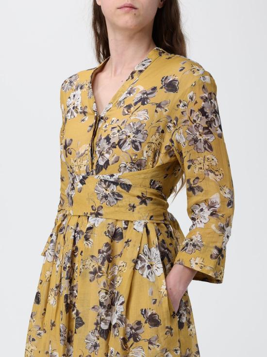 26SS 에스막스마라 롱 원피스 2619221093600 010 Yellow - 'S MAX MARA