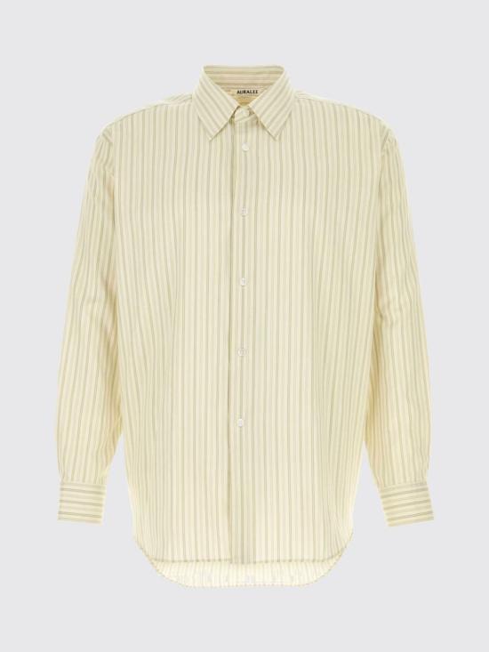 26SS 오라리 긴팔 셔츠 A26SS01CS IVORYSTRIPE Ivory - AURALEE