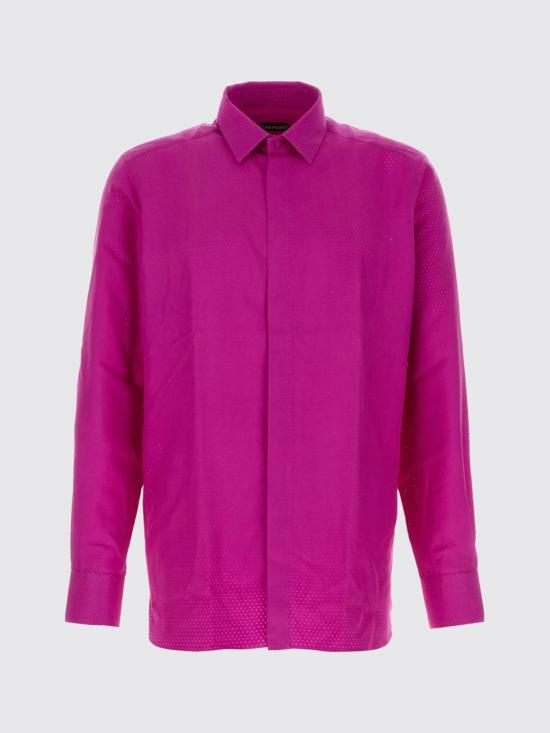 26SS 톰포드 셔츠 HRVF01S0274 PBR Fuchsia - TOMFORD
