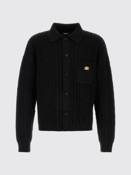 26SS 베르사체 스웨터 10221791A16354 1B000 Black - VERSACE