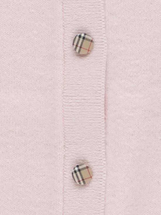 26SS [키즈] 버버리 가디건 8117642 Pink - BURBERRY