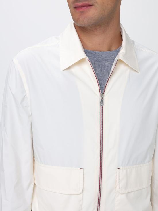 26SS 브루넬로 쿠치넬리 자켓 MV4086570 C1849 White - BRUNELLO CUCINELLI