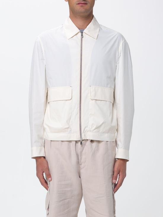 26SS 브루넬로 쿠치넬리 자켓 MV4086570 C1849 White