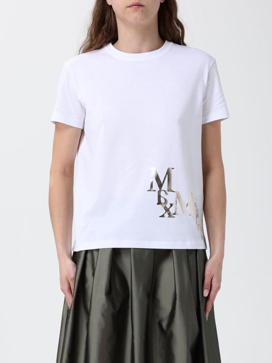 26SS 에스막스마라 반팔 티셔츠 2619971033600 007 White