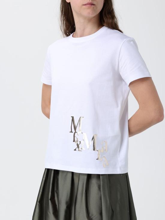 26SS 에스막스마라 반팔 티셔츠 2619971033600 007 White - 'S MAX MARA