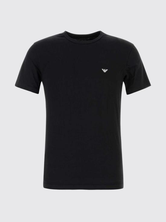 26SS 엠포리오 아르마니 반팔 티셔츠 EM000379AF14133 UC001 Black - EMPORIO ARMANI