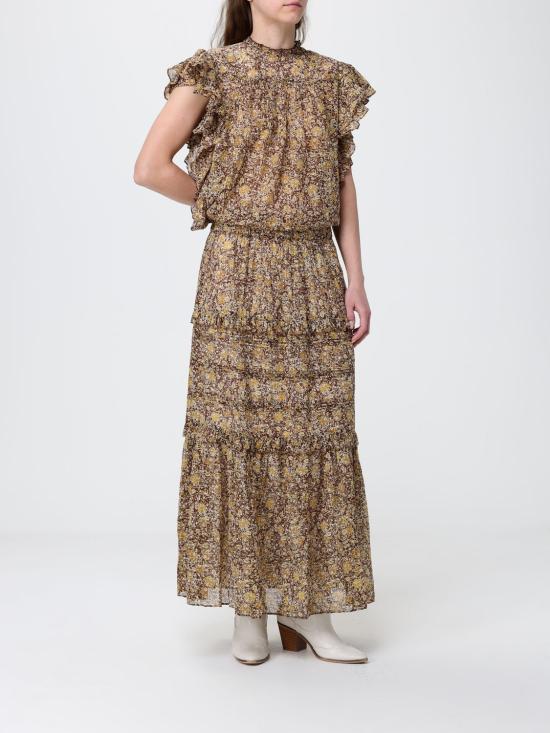 26SS 이자벨마랑에뚜왈 블라우스 HT0816FCD1J14E 67KI Brown - ISABEL MARANT ETOILE