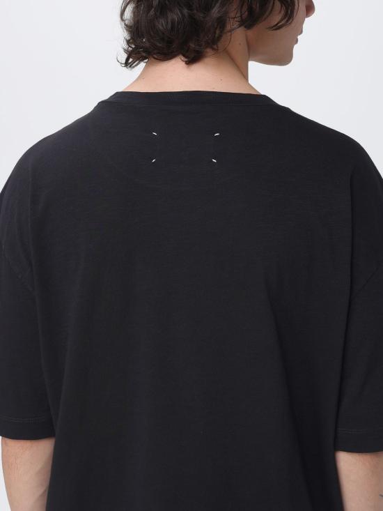26SS 마르지엘라 반팔 티셔츠 S50GC0730M20164 861 Black - MAISON MARGIELA